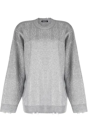 Ground Zero Distressed-Pullover mit Logo