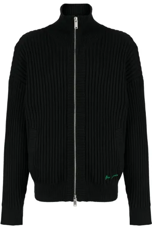 FIVE CM Gerippter Pullover mit Logo-Stickerei