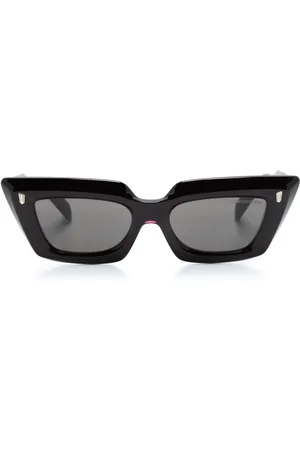 CUTLER & GROSS 1408 Sonnenbrille mit Cat-Eye-Gestell