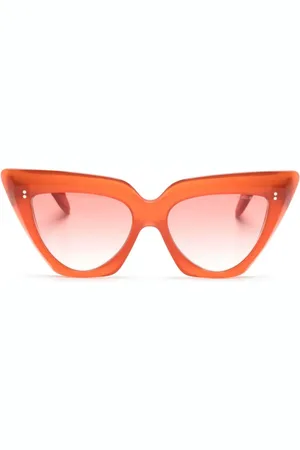 CUTLER & GROSS Cat-Eye-Sonnenbrille mit Farbverlauf
