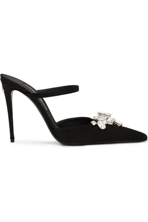 Dolce & Gabbana Mules mit Kristallen 105mm