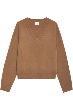 ANINE BING Lee Kaschmirpullover mit V-Ausschnitt