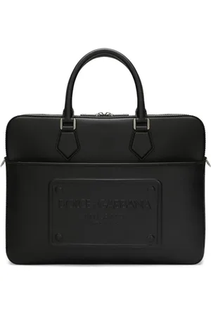 Dolce & Gabbana Laptoptasche mit Logo-Prägung