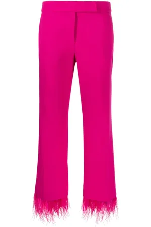 Michael Kors Cropped-Hose mit Federn