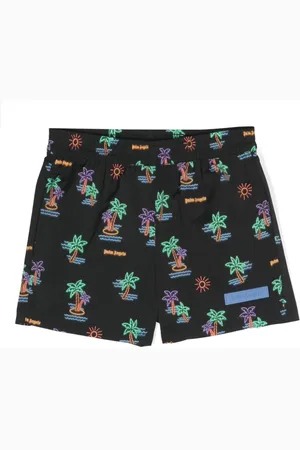 Palm Angels Neon Palms Badeshorts