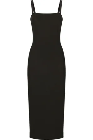 Dolce & Gabbana Midikleid mit Ziernähten