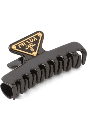 Prada Haarklammer mit Logo