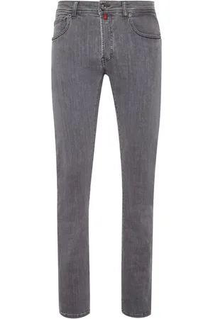 BILLIONAIRE Tief sitzende Slim-Fit-Jeans