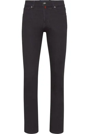 BILLIONAIRE Tief sitzende Straight-Leg-Jeans