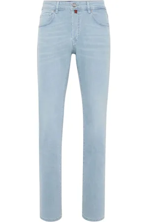 BILLIONAIRE Tief sitzende Straight-Leg-Jeans