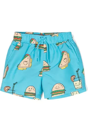 Stella McCartney Badeshorts mit grafischem Print