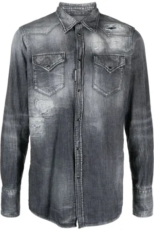 Dsquared2 Jeanshemd im Western-Look