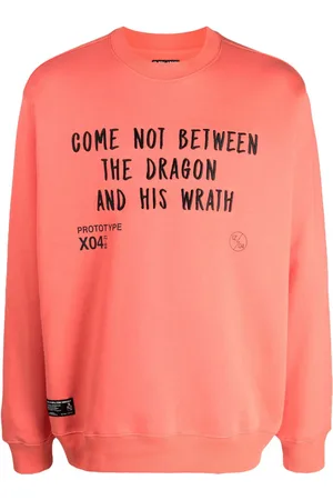 Izzue Sweatshirt mit Slogan-Stickerei