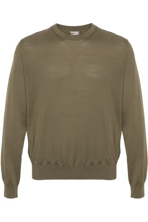 HERNO Pullover mit Logo-Schild
