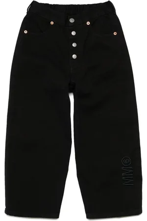 Maison Margiela Jeans mit Logo-Stickerei