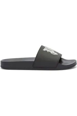 Palm Angels Pantoletten mit Monogramm-Prägung