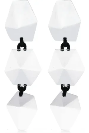 MONIES Lumen Ohrringe mit transparentem Design