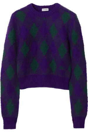 Burberry Gestrickter Cropped-Pullover