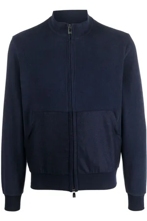 corneliani Sweatshirtjacke mit Stehkragen