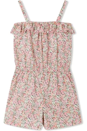 BONPOINT Agrume Playsuit mit Blumen-Print