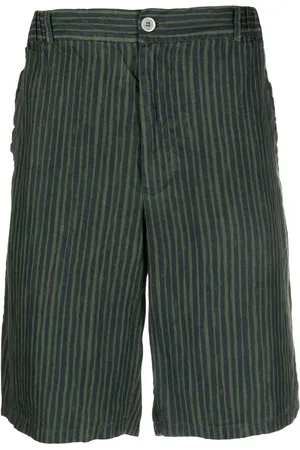 120% Lino Bermudas aus Leinen