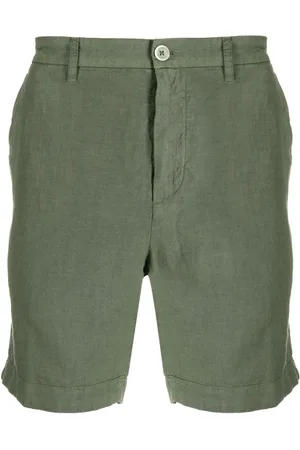 120% Lino Bermudas aus Leinen