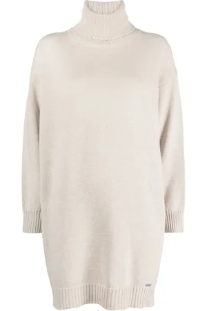 Kiton Kaschmirkleid mit Rollkragen