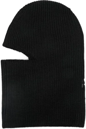 Alexander Wang Gerippte Balaklava mit Logo-Stickerei