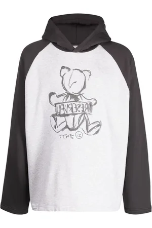 Izzue Hoodie mit Teddy-Print