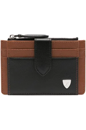 ASPINAL OF LONDON Rfid Kartenetui aus Saffiano-Leder
