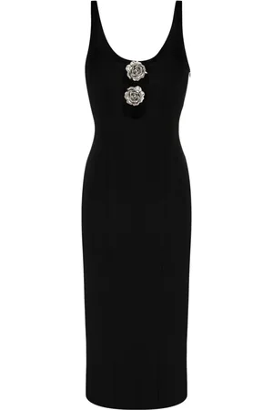 BLUMARINE Metallic-Kleid