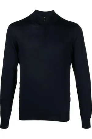 corneliani Pullover mit kurzem Reißverschluss
