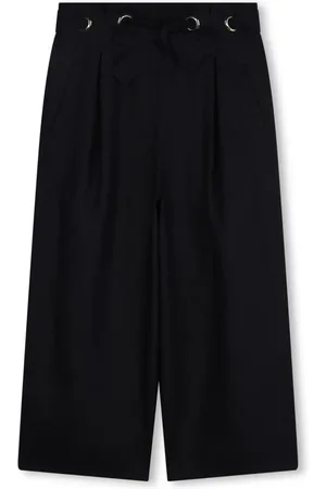 Chloé Hose aus Leinen mit Faltendetail