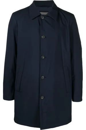 corneliani Wasserabweisender Midimantel mit Futter