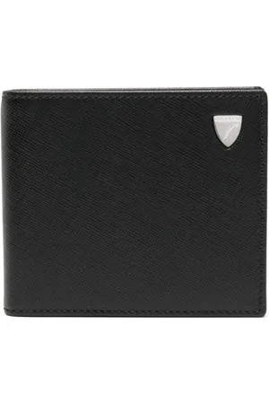 ASPINAL OF LONDON Portemonnaie aus Saffiano-Leder mit Logo