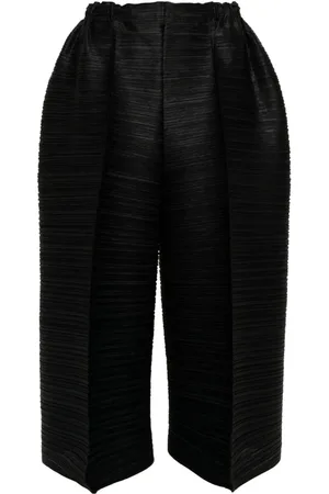 PLEATS PLEASE ISSEY MIYAKE Thicker Bounce Cropped-Hose