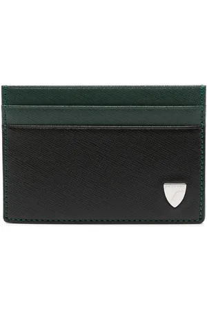 ASPINAL OF LONDON Kartenetui mit Logo-Schild