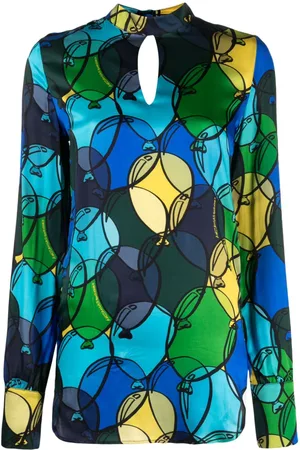 ALESSANDRO ENRIQUEZ Bluse aus Satin