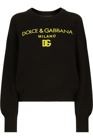 Dolce & Gabbana Kaschmirpullover mit Logo-Print