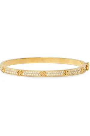 Tory Burch Miller Stud Armreif mit Scharnier