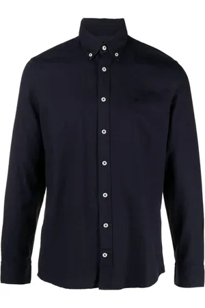 Hackett Hemd mit Logo-Stickerei
