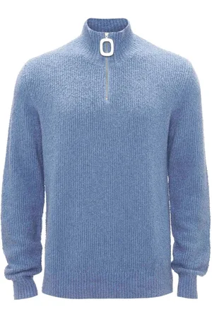 J.W.Anderson Bouclé-Pullover mit Reißverschluss