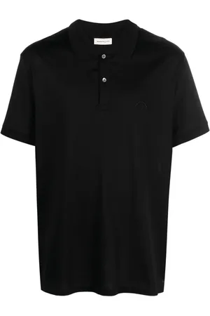 Alexander McQueen Seal Poloshirt mit Logo-Stickerei