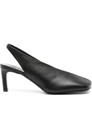 Jil Sander Slingback-Pumps mit eckiger Kappe 75mm