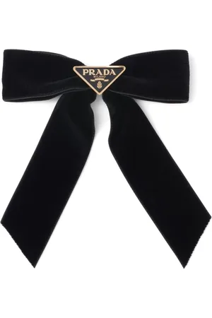 Prada Haarspange mit Samtschleife
