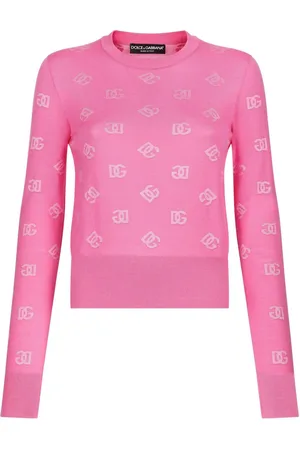 Dolce & Gabbana Jacquard-Pullover mit Logo