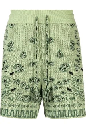 Alanui Pikee-Shorts aus Bandana-Jacquard