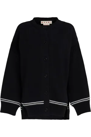 Marni Cardigan mit Intarsienmuster
