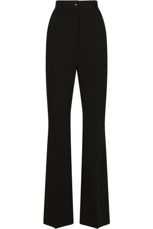 Dolce & Gabbana High-Waist-Hose mit Bügelfalten