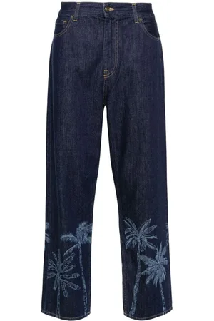 Alanui Straight-Leg-Jeans mit Print